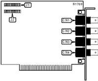 COMPEX, INC. &nbsp; 4-PORT EXTENDER BOARD