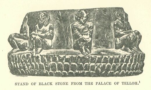 258.jpg Stand of Black Stone from the Palace Of Telloh. 