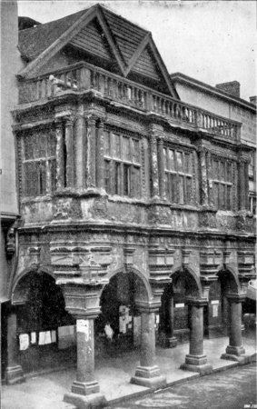 THE GUILDHALL, EXETER. The Photochrom Co. Photo.