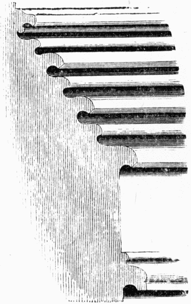 Illustration: EARLY ENGLISH BASEMENT MOULDING.