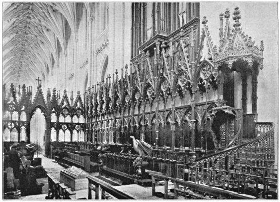 THE CHOIR STALLS.