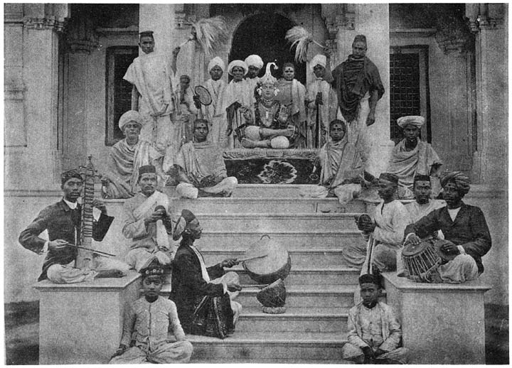 Image of the prophet Swāmi Nārāyan in the Teli temple at Burhānpur