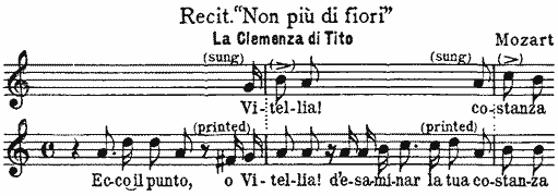 Recit. Non pi di fiori, La Clemenza di Tito, Mozart