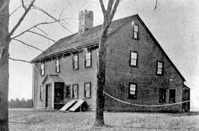 REBECCA NOURSE HOUSE, DANVERS, MASS.