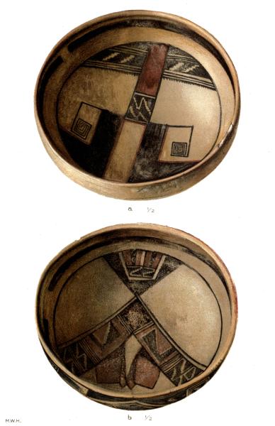 PL. CLXIV—
FOOD BOWLS WITH GEOMETRIC ORNAMENTATION FROM SIKYATKI