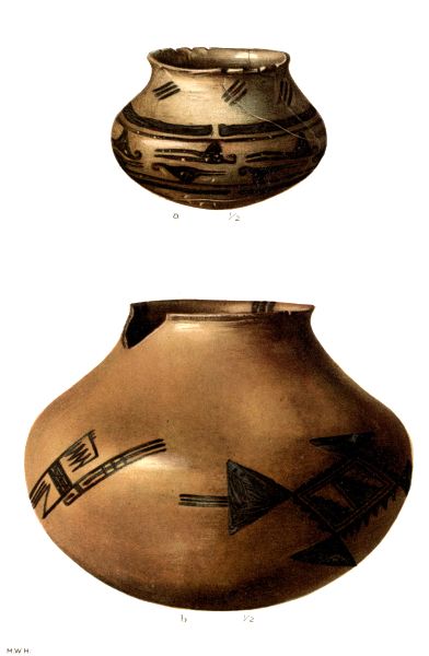 PL. CXLV—
VASES WITH FIGURES OF BIRDS FROM SIKYATKI