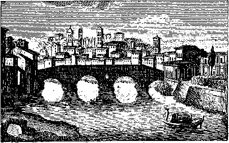 PONTE SISTO

From a print of the last century