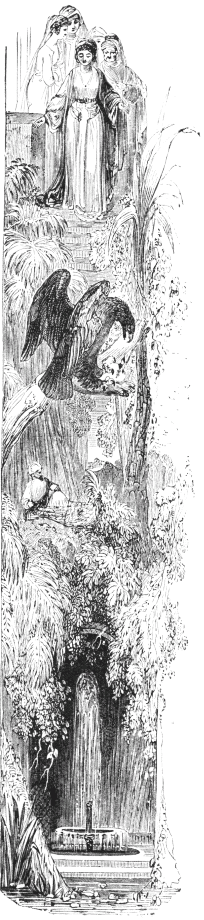 Illustrations of the Stratagem in the Lady Dunyá's Garden