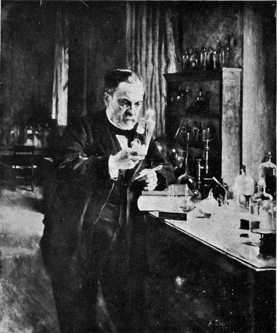 PASTEUR IN HIS LABORATORY.

facing p. 44.