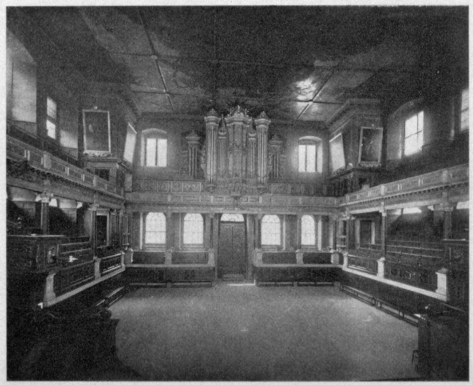 INTERIOR OF SHELDONIAN THEATRE.