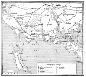 Map of Carnac and the Surrounding Country