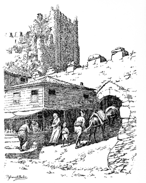 Anatoli Hissar, or the Castle of Asia.

Within the precincts of this castle, entered by narrow gates, are other
small houses, still smaller shops and cafés.