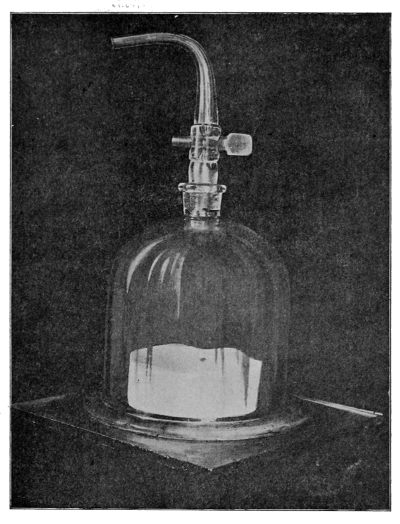 A Method of Growing Cultivations in a Vacuum
over Pyrogallic Solution