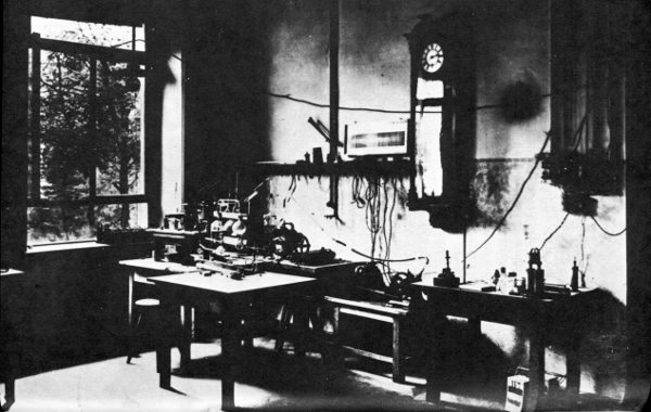 Roentgen’s laboratory