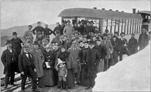 Image not available: ON PIKE’S PEAK: ALTITUDE 14,147 FEET.