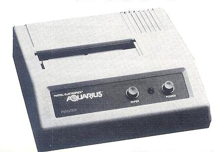 Mattel Aquarius Printer