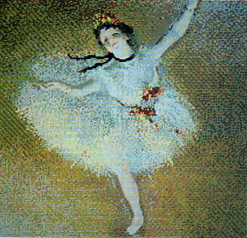 Edgar Degas painting