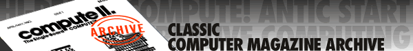 Classic Computer Magazine Archive