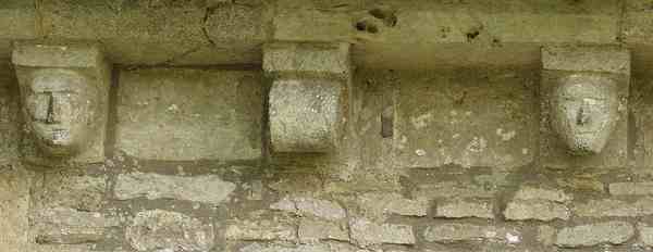 Gargoyles on N. side 